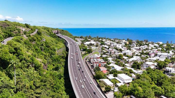 Vue à La Réunion