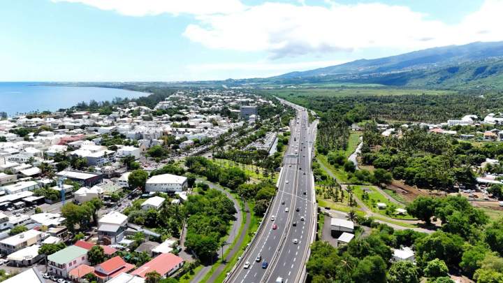 Vue à La Réunion